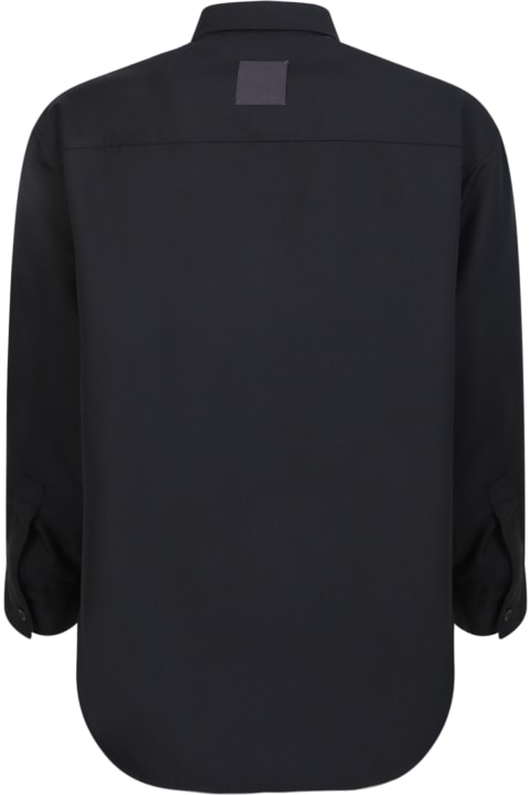 Lardini for Men Lardini Black Relaxed Shirt