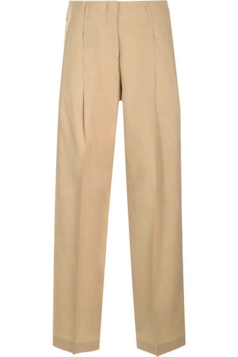 Pants & Shorts for Women Golden Goose Wide Trousers With Pleats