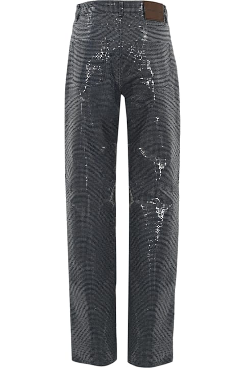 MVP Wardrobe Clothing for Women MVP Wardrobe Zephira Denim Trousers With Sequins