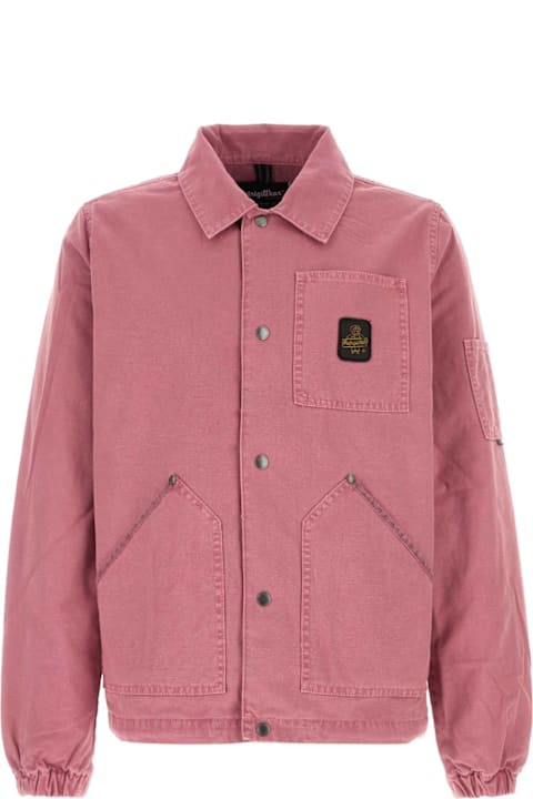 Refrigiwear for Women Refrigiwear Dark Pink Denim Tabbs Jacket