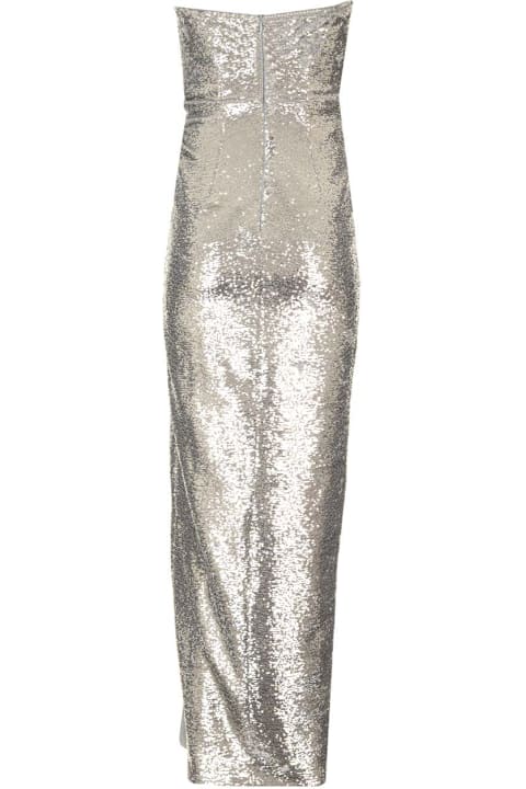 Roland Mouret الملابس لـ السيدات Roland Mouret Strapless Sequin Gown
