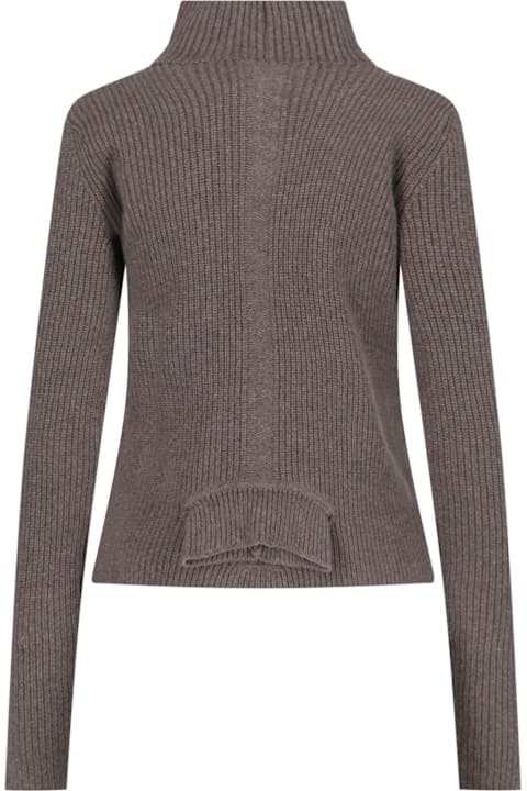 Rick Owens Sweaters for Women Rick Owens 'headon Dbl Lupetto' Sweater