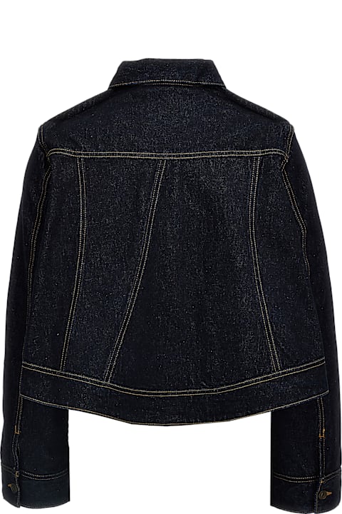 Homeware Victoria Beckham Denim Cropped Jacket
