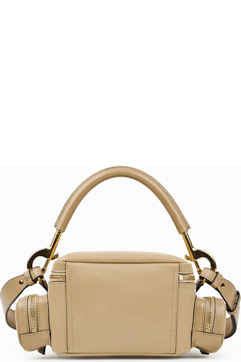 Chloé for Women Chloé Small Camera Bag In Shiny Leather