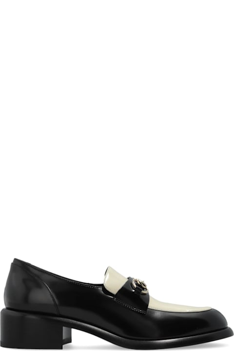 Gucci Leather Shoes With Logo