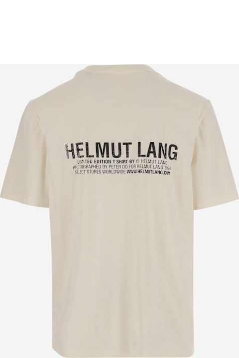 Helmut Lang لـ Kids Helmut Lang Cotton Postcard T-shirt With Print