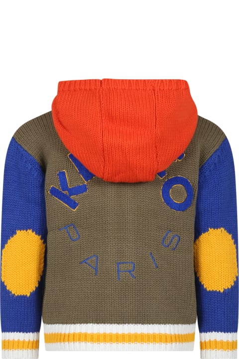 Kenzo Kids Sweaters & Sweatshirts for Boys Kenzo Kids Multicolor Boys Set For Babies