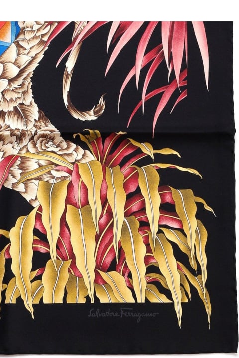 Scarves & Wraps for Women Ferragamo Floral-printed Scarf