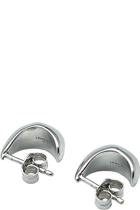 Lemaire Earrings for Women Lemaire Silver Micro Drop Earrigs