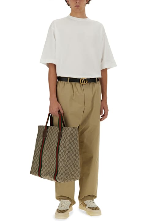Topwear Sale for Men Gucci T-shirt With Embroidery