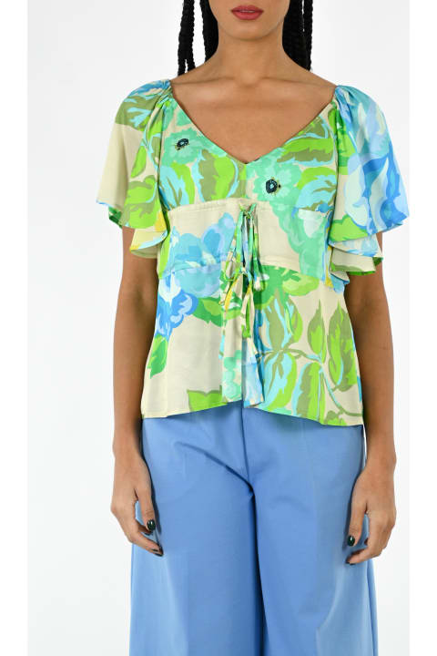 V-neck Blouse