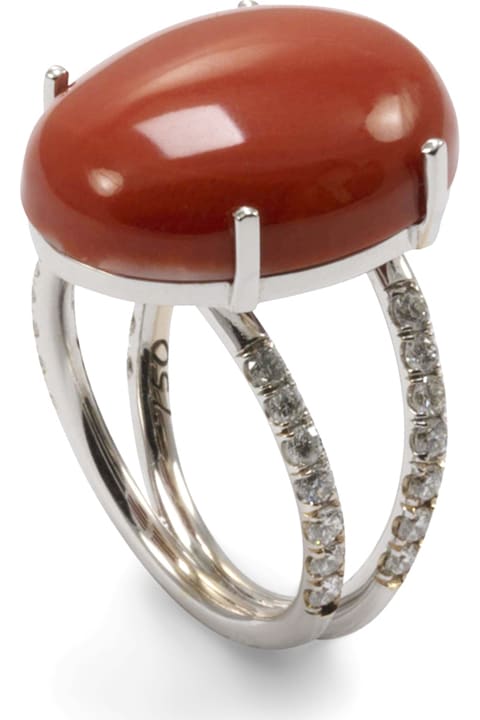 Rings for Women Lo Spazio Jewelry Lo Spazio Mare Rosso Ring