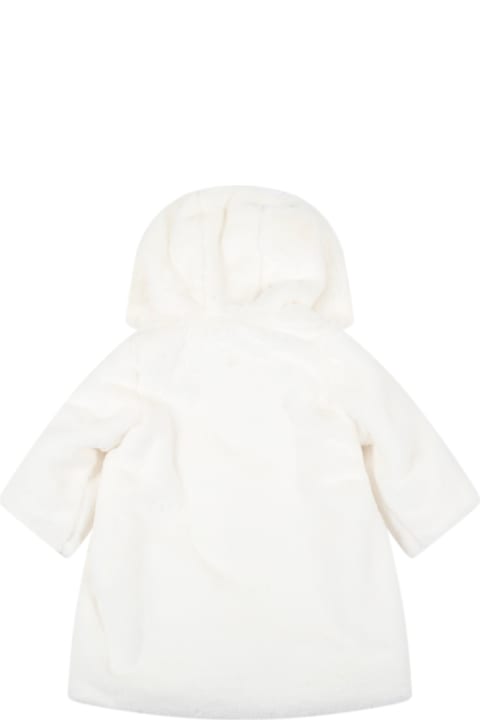 White Faux Fur For Baby Girl