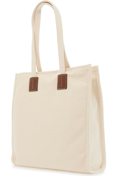 Bally Totes for Women Bally Akelei Canvas Tote Bag With