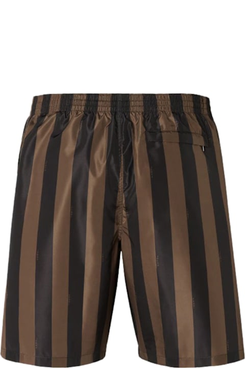 Fendi Swimwear for Men Fendi Pequin Nylon Swim Boxer