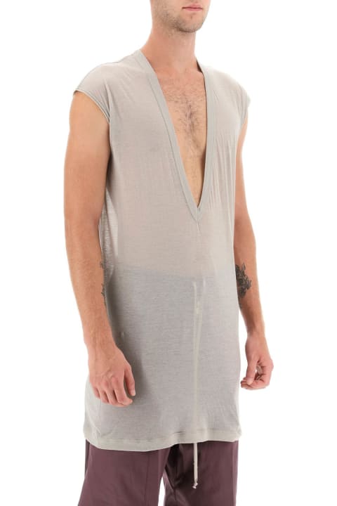 Fashion for Women Rick Owens 'dylan' Maxi T-shirt With V Neck
