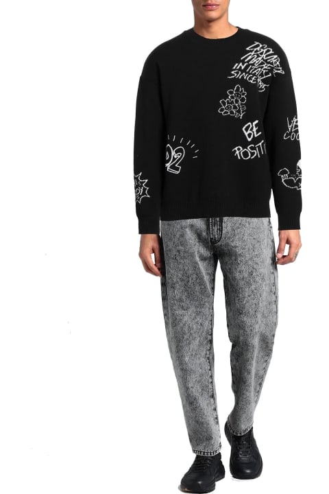 Dsquared2 Sweaters for Men Dsquared2 Sweater