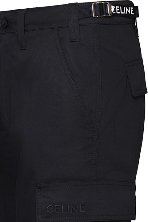 Celine for Men Celine Celine Technical Cotton Cargo Trousers
