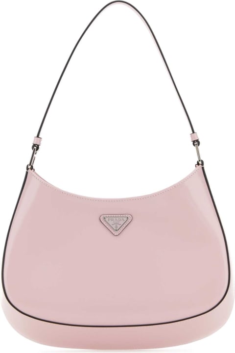 Prada Totes for Women Prada Pastel Pink Leather Cleo Handbag