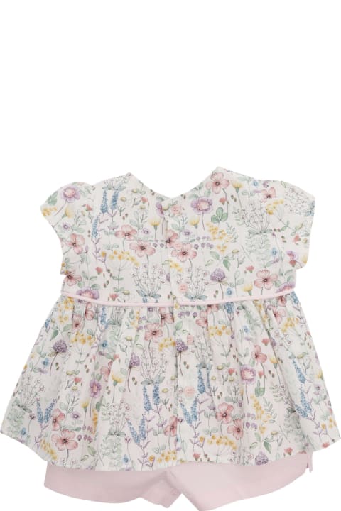 Jumpsuits for Girls Il Gufo Floral Playsuit