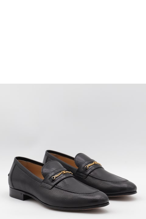 Homeware Valentino Garavani Black Leather Loafers