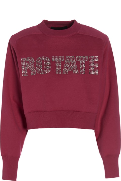 Rotate by Birger Christensen for Women Rotate by Birger Christensen 'firm Rhinestone' Sweatshirt