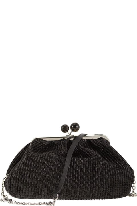 Clutches for Women Weekend Max Mara Embellished Chain Link Clutch Bag