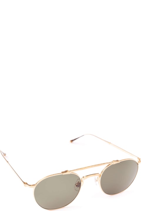 M3046 Brushed Gold Sunglasses