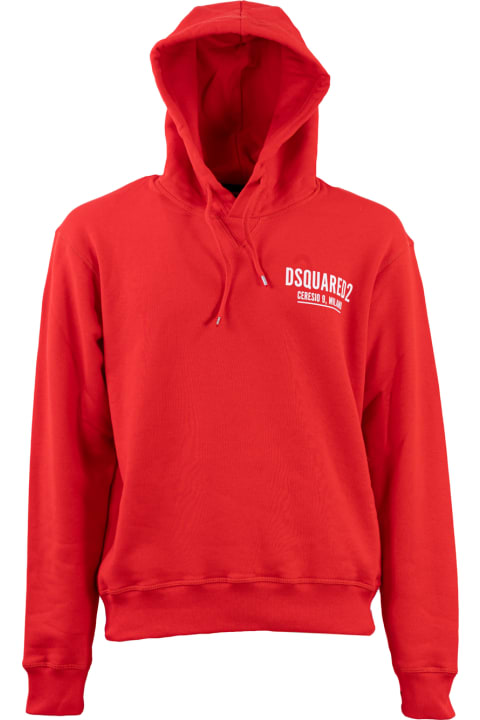 Dsquared2 Fleeces & Tracksuits for Men Dsquared2 Dsquared2 Sweaters Red