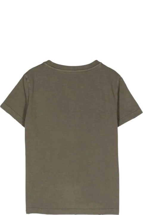 Golden Goose T-Shirts & Polo Shirts for Boys Golden Goose Green T-shirt Boy Kids