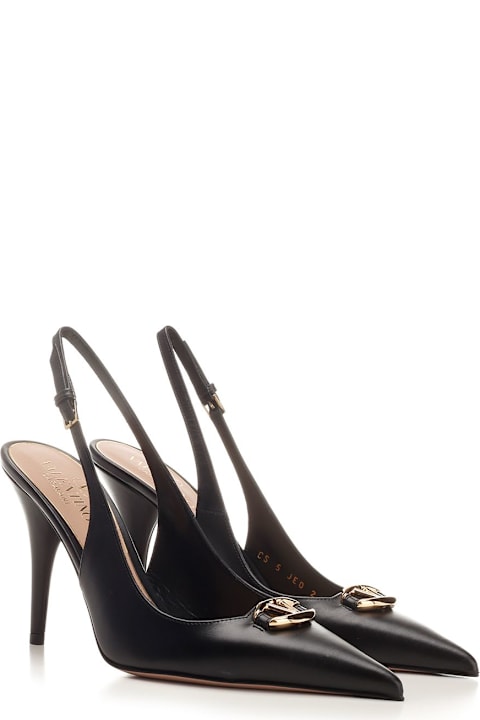 High-Heeled Shoes for Women Valentino Garavani Slingback Vlogo The Bold Edition Pumps