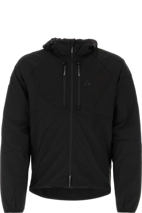 ROA Coats & Jackets for Men ROA Black Stretch Nylon Jacket