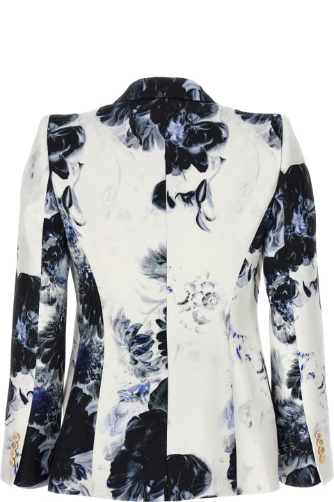 Coats & Jackets for Women Alexander McQueen Peak Shld One Button Jacket