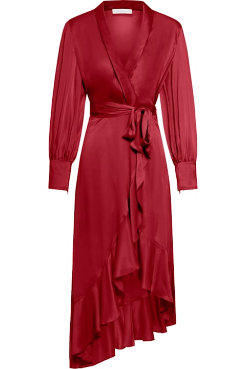 Homeware Zimmermann Silk Wrap Dress