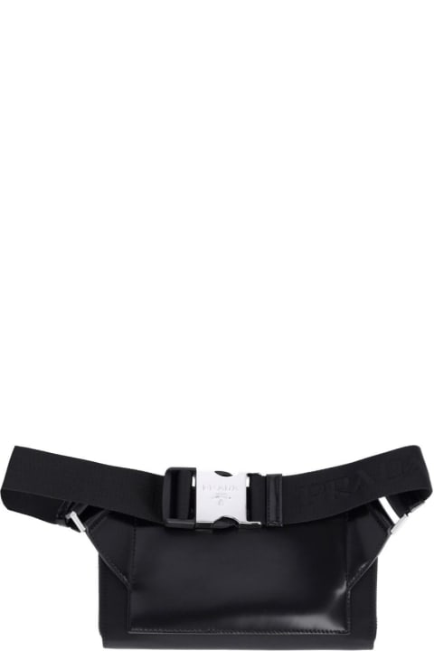 Belt Bags for Men Prada Logo Shoulder Bag