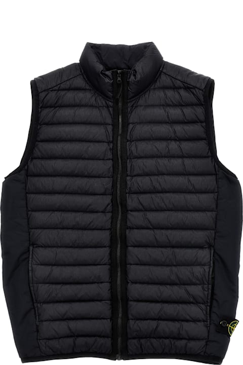 Homeware Stone Island Junior 'g0224 Loom Woven Chambers R-nylon Down-tc' Vest