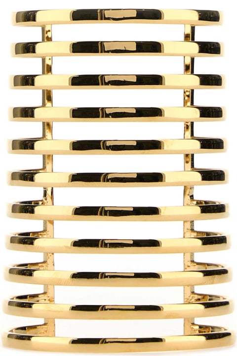 Bracelets for Women Amina Muaddi Gold Metal Angelica Bracelet