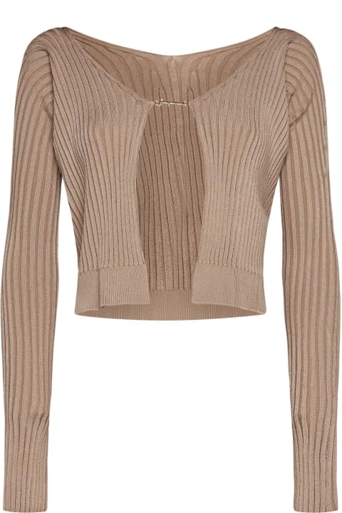 Jacquemus Sweaters for Women Jacquemus La Maille Pral Longue Cardigan
