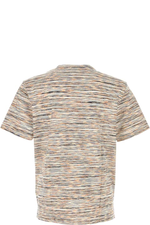 Missoni Clothing for Men Missoni Embroidered Cotton T-shirt