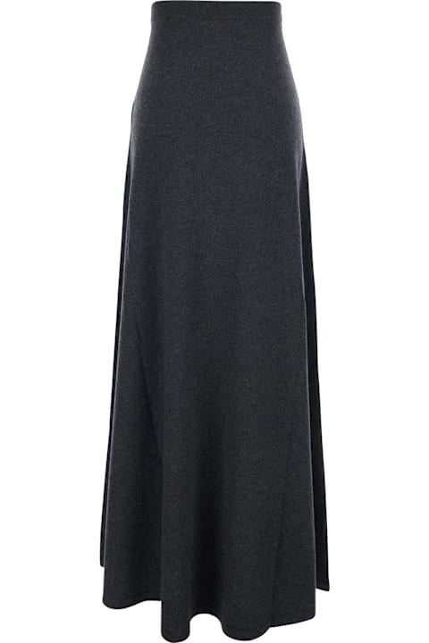 Homeware Balenciaga Maxi Wool Skirt