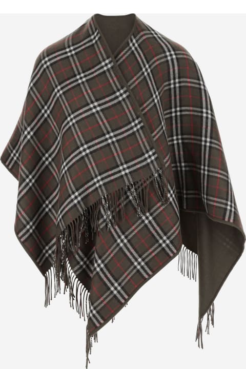 burberry Horseferry for Men burberry Horseferry Reversible Wool Cape