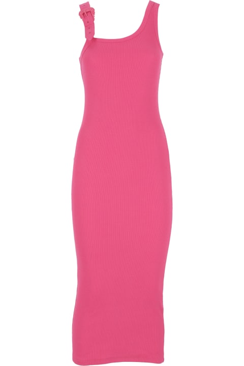 Versace Jeans Couture for Women Versace Jeans Couture Sleeveless Pencil Midi Dress