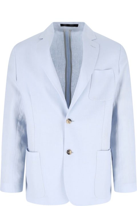 Paul Smith for Men Paul Smith Single-breasted Linen Blazer