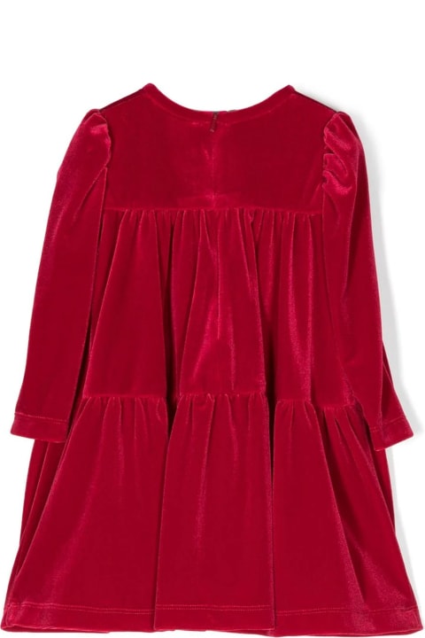Monnalisa Clothing for Baby Girls Monnalisa Monnalisa Dresses Red