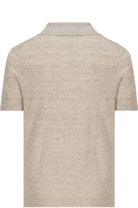 Brunello Cucinelli Shirts for Men Brunello Cucinelli Rib Trim Regular Polo Shirt