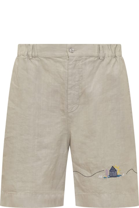 Nick Fouquet Pants for Men Nick Fouquet Shorts With Embroidery