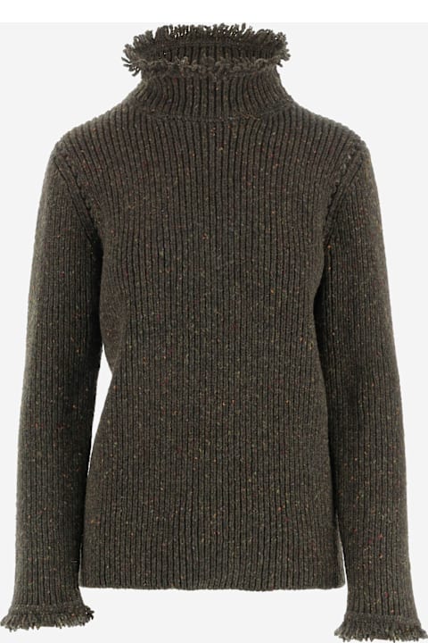 Fashion for Women Burberry Wool Sweater With Bangs