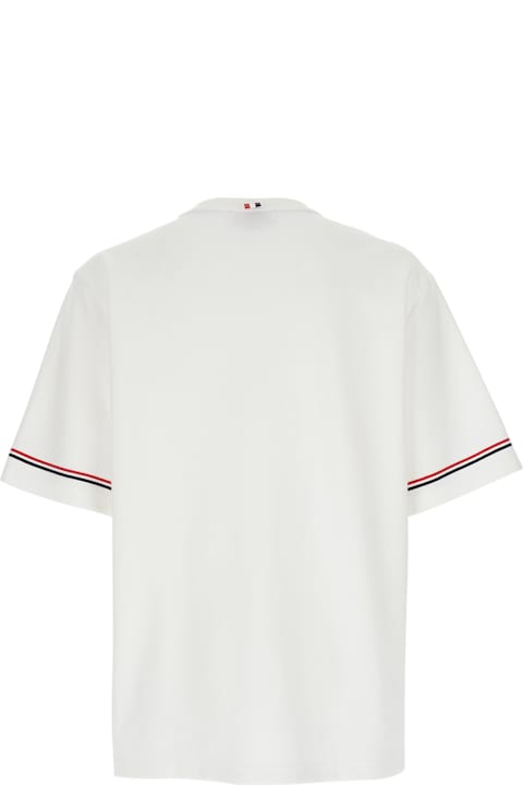 Homeware Thom Browne White Crewneck T-shirt