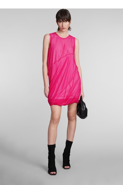 Helmut Lang Clothing for Women Helmut Lang Dress In Fuxia Silk