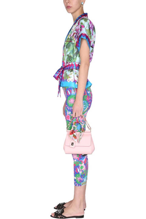 Dolce & Gabbana Clothing for Women Dolce & Gabbana Floral Print Leggings